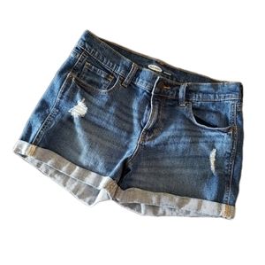 2/$20 Old Navy Women's shorts Boyfriend jean denim 8